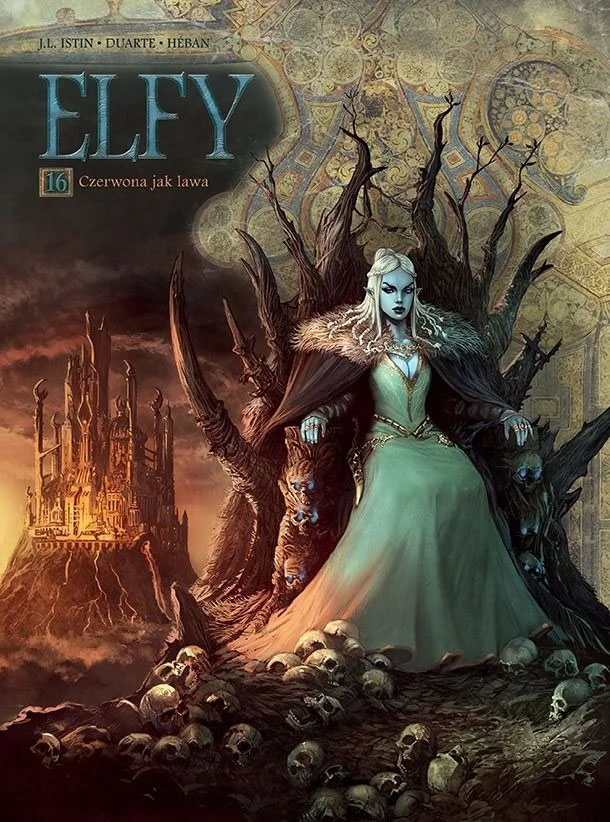 Świat Akwilonu: Elfy #16 - Czerwona jak lawa