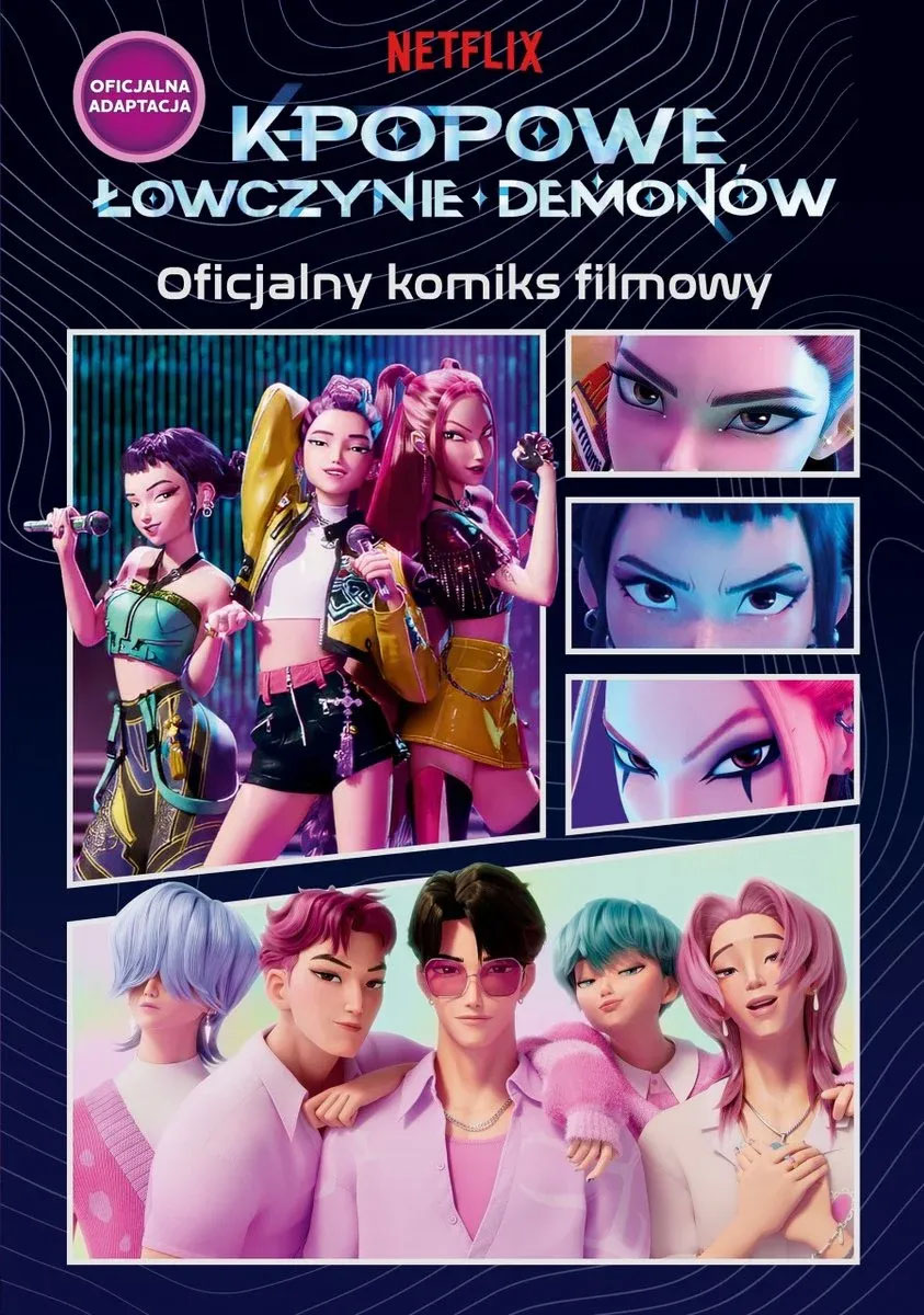 K-popowe łowczynie demonów - komiks filmowy
